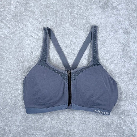 Victoria Sport Other - Victoria Secret Knockout Sports Bra Womens 36DD Front Zip High Impact Padded